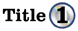 Title 1