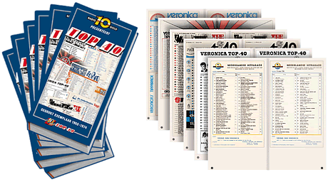 TOP 40 - Het gedrukte exemplaar 1965 - 1974